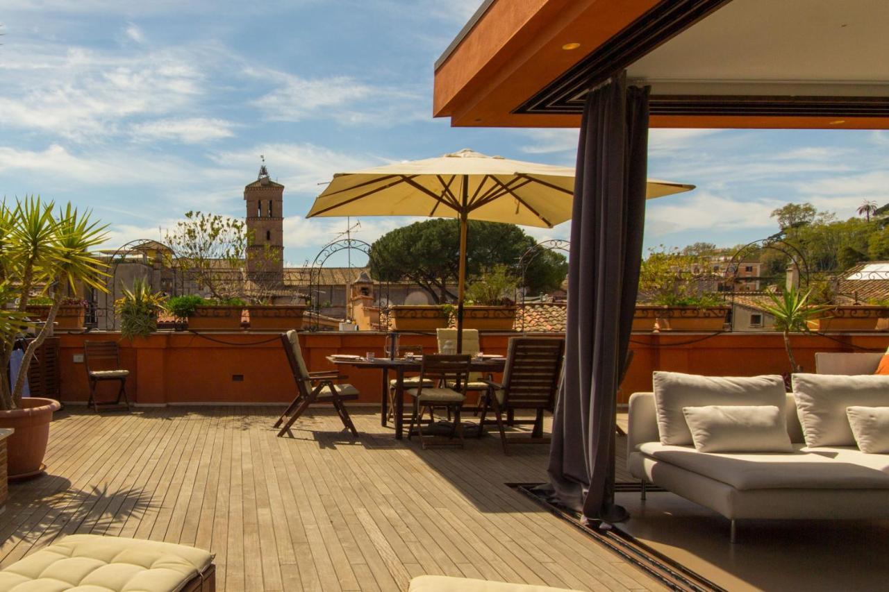 Pelliccia 11 Trastevere Penthouse Roma Exterior foto